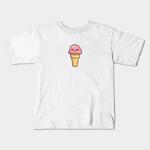 Ice Cream Kids T-Shirt by BreadBen